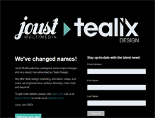 Tablet Screenshot of joustmultimedia.com